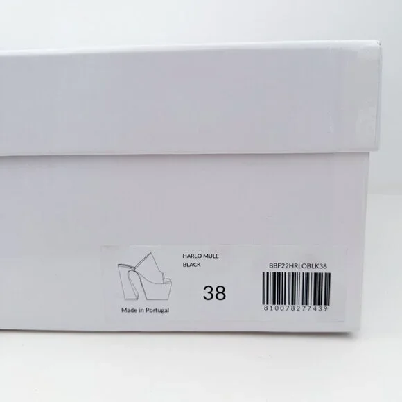 Brandon Blackwood Harlo Mule Platform Sandal - Picture 14 of 16